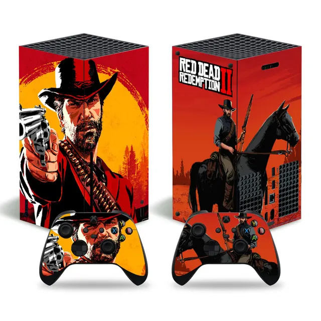 Stickers Xbox Red Dead Redemption | Xbox Series X Stickers Red Dead - Style  Skin - Aliexpress
