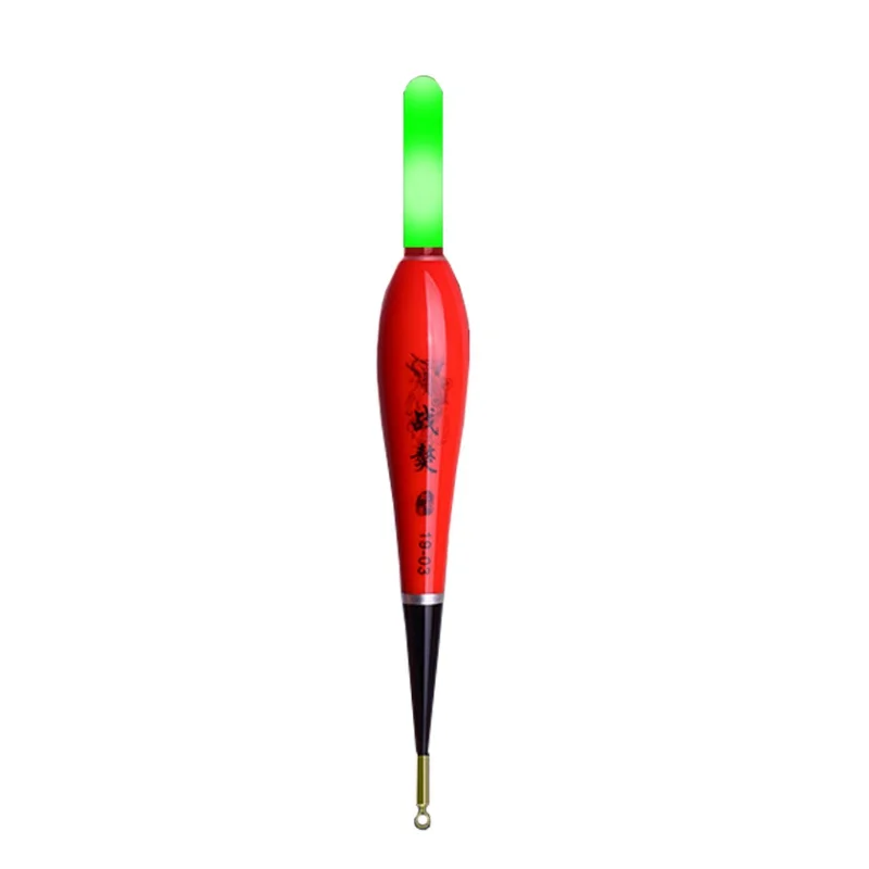 LED Electric Float Light Fishing Tackle Fishing Float Luminous Electronic Fish Buoys With Battery Nighting Fishing Accessories - Цвет: Green light 03