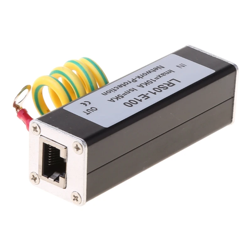 2022 New Network RJ45 monitoring equipment camera lightning protector surge Protection device Lightning Arrester | Компьютеры и офис