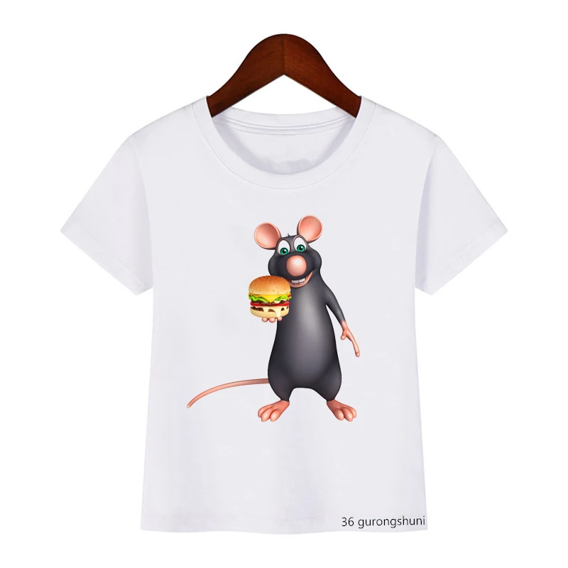 T-Shirt Bambini Estate - Magliette Corte Cartoni Animati In Cotone Per Ragazzi E Ragazze - Foto 11