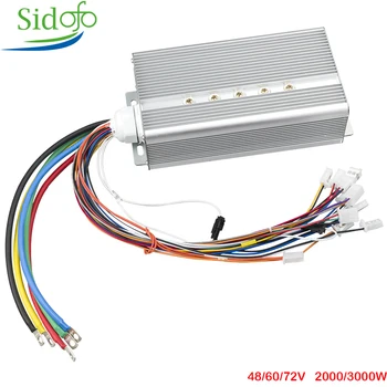 

BLDC Controller 42V/60V/72V 2000W/3000W Electric Motor Controller for Brushless Motor Engine 3000w Electric Scooter Moto Cycle