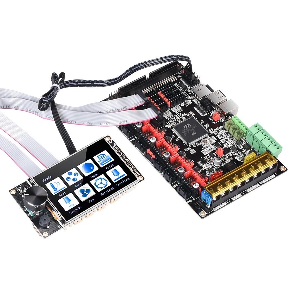 Материнская плата BIGTREETECH GTR V1.0 32 бит расширения Dual Z M5 TFT35 V3.0 сенсорный экран TMC2209