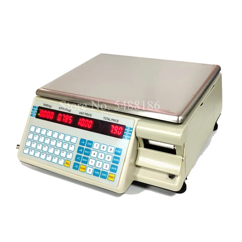 Весы Dahua для печати этикеток настольные весы кассового аппарата чеков розничная