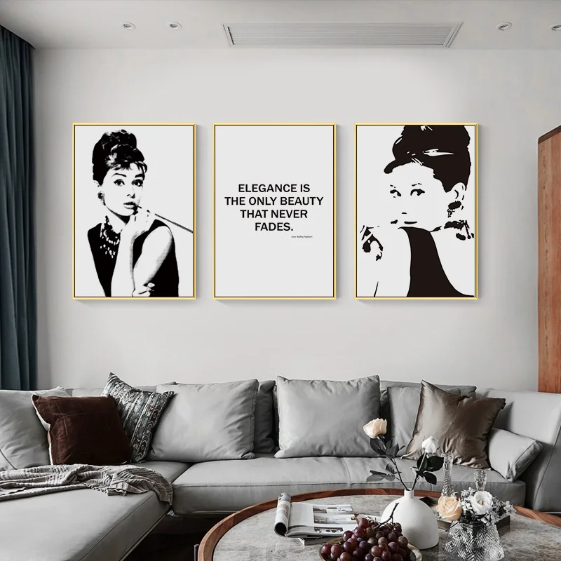 Canvas Painting Nordic Prints Fashion Girl Home Decoration Wall Art Pictures Watercolor Creative Poster For Living Room Modular | Дом и сад