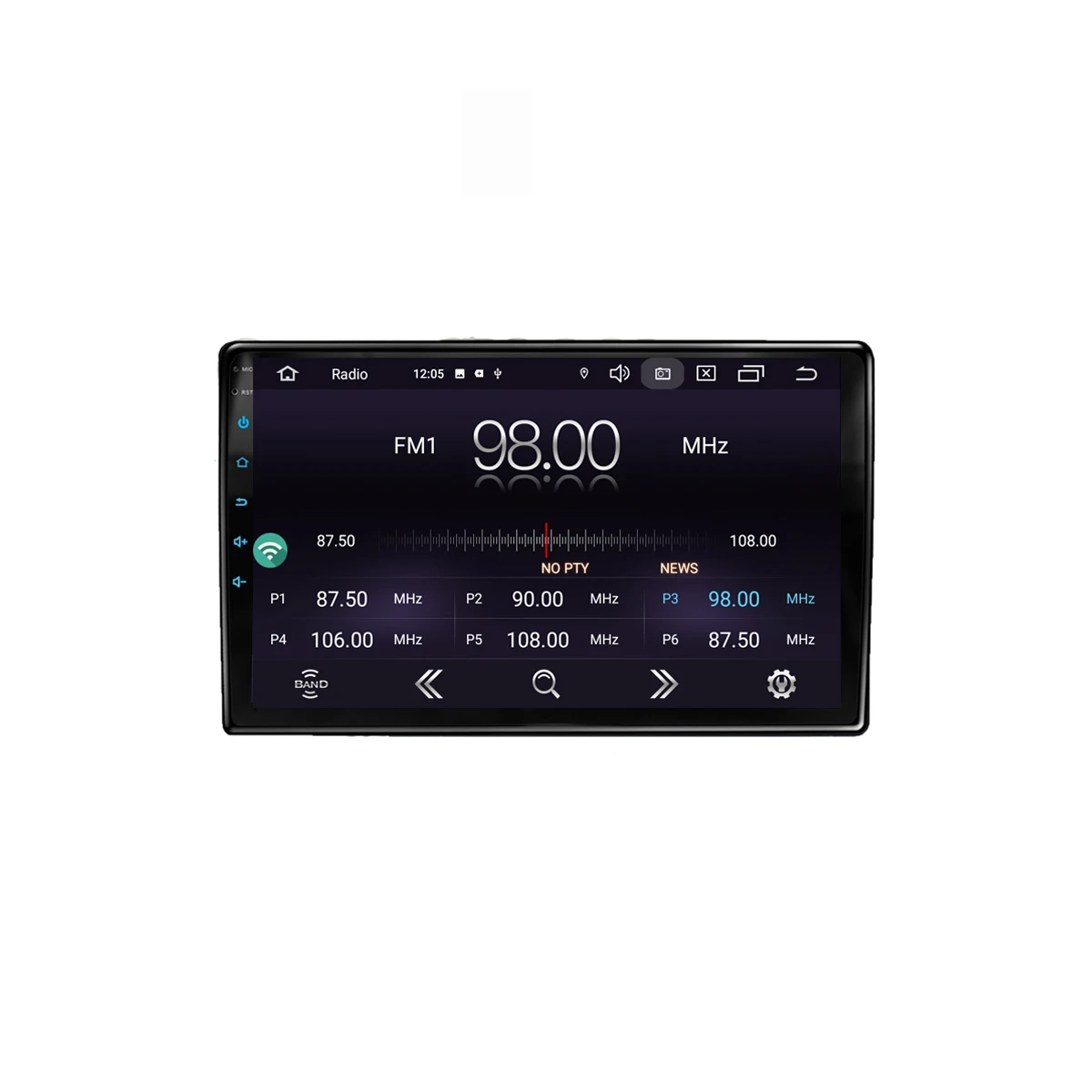 " 10,1" android 9,0 ram 2G 2 din Универсальный Автомобильный dvd Радио мультимедийный плеер gps Навигация стерео головное устройство dsp