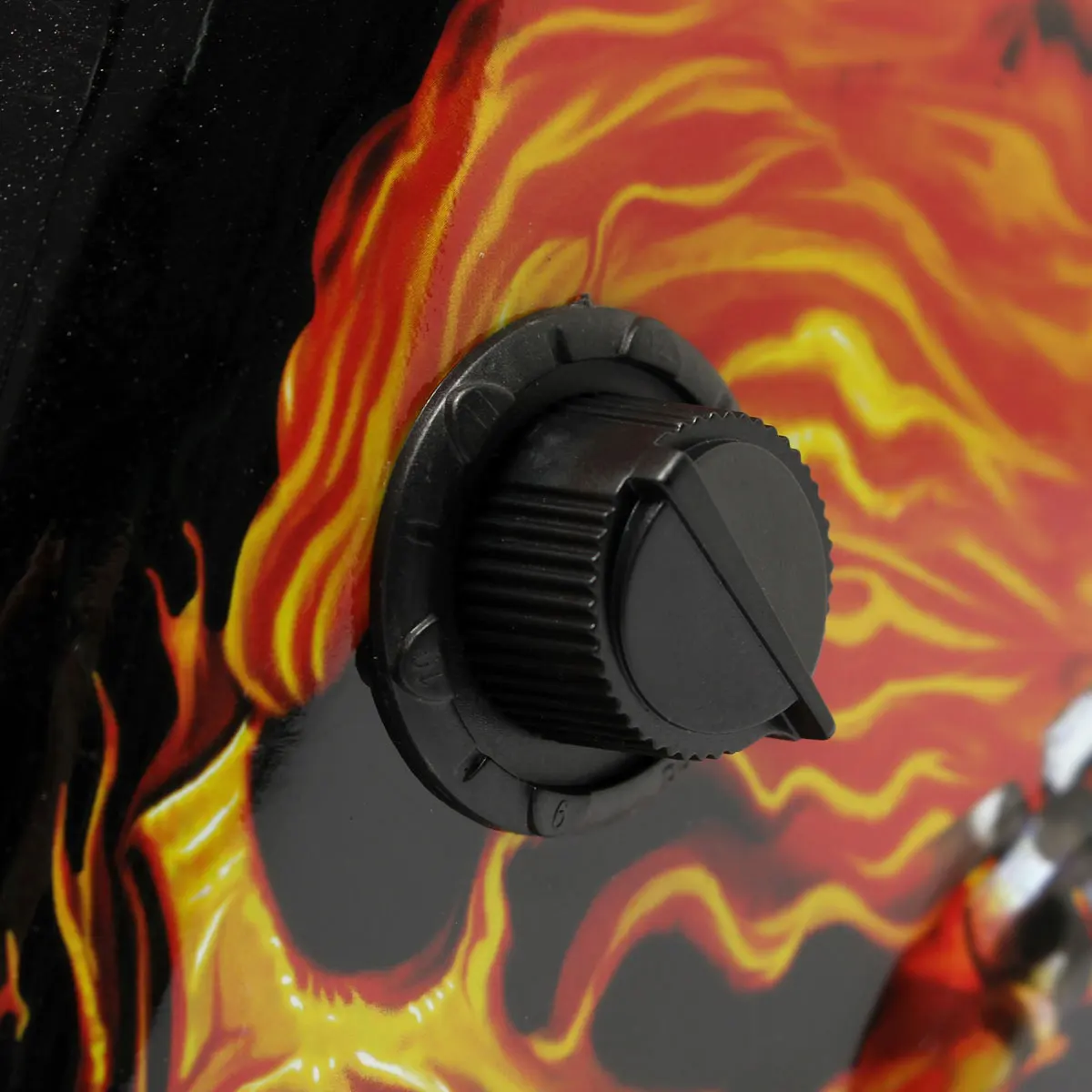 

Best Vivacious Skull Head Flame Solar Auto Darkening Welding Helmet Mask Cap Goggles Tool UV/IR Presevation