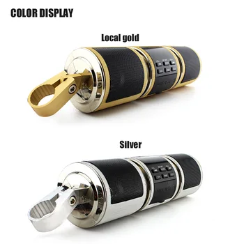 

MT487 Motorcycle Bluetooth Music Player MP3 FM Radio Adjustable LED Screen High quality Motorcycle Stereo Speaker Waterproof