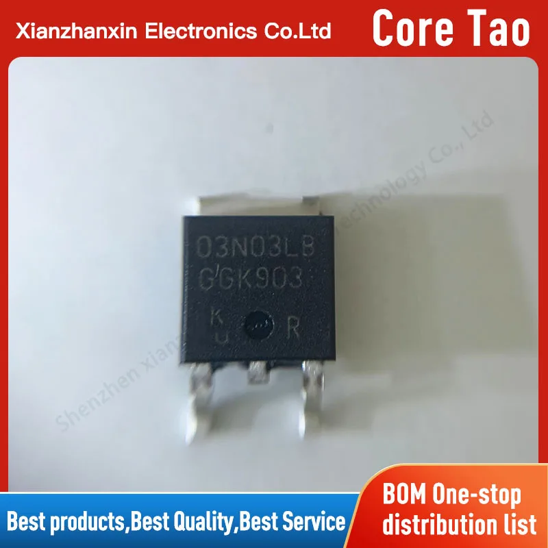 

10~50PCS/LOT IPD03N03LBG 03N03LB TO-252 Field effect tube of new and original