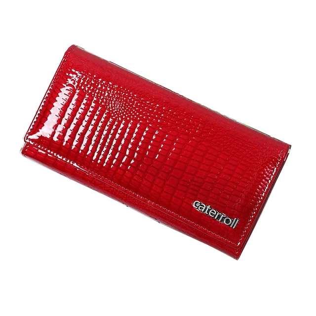 long wallet woman genuine leather women wallets red ladies coin purses luxury brand female money bag 5