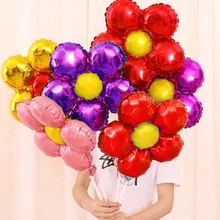 Decoraciones de la boda de pétalo de globos en forma de corazón globos de cumpleaños creativa de bolas alta calidad ballon Fiesta suministros(China)