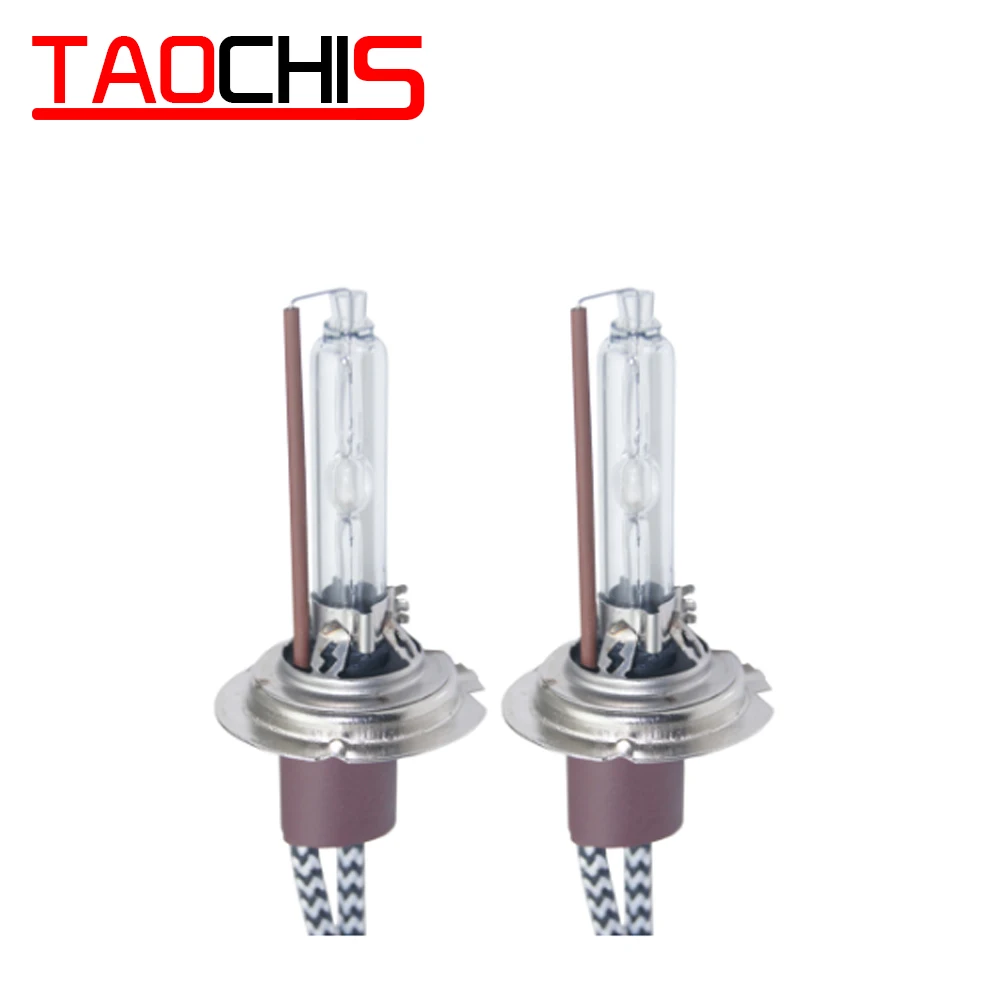 

TAOCHIS Car styling 12V AC 55W HID Xenon Car H1 H3 H7 H8 H9 H11 9005 9006 D2H Replacement Head Light Bulb 3000K 4300K 6000K