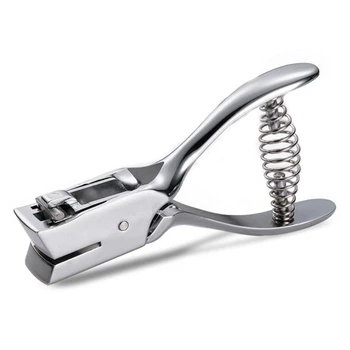 

Metal Single Oval Hole Puncher Hand Held Paper Punch Cut Plier for Scrapbooking N0HC