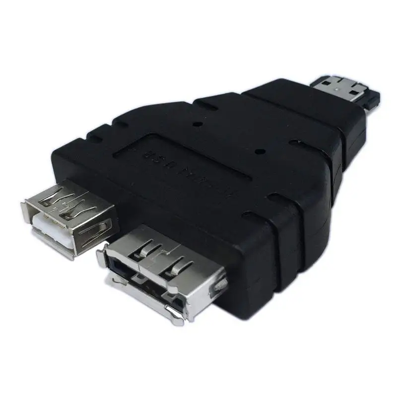 Переходник esтап Power Over ESATA Combo папа-USB 2 0 Тип A Мама и мама | Электроника