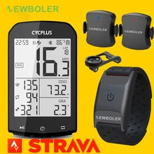 CYCPLUS-ordenador M1 con GPS para bicicleta, velocímetro, Sensor de ritmo cardíaco de cadencia y ANT para Garmin Wahoo Bryton IGPSPORT Strava