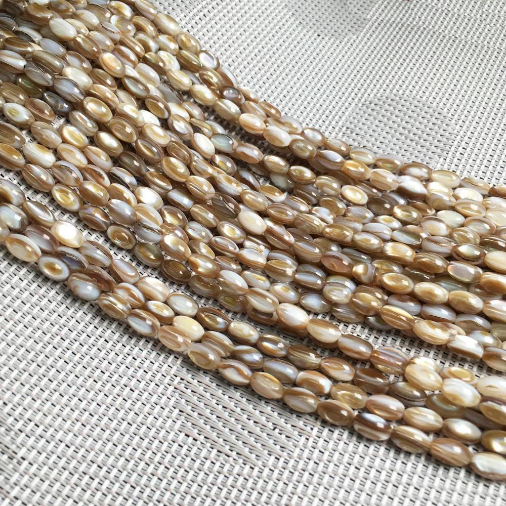 

2019Natural shell beading beads irregular shape Punch loose beads isolation bead Making DIY for Jewelry bracelet necklace