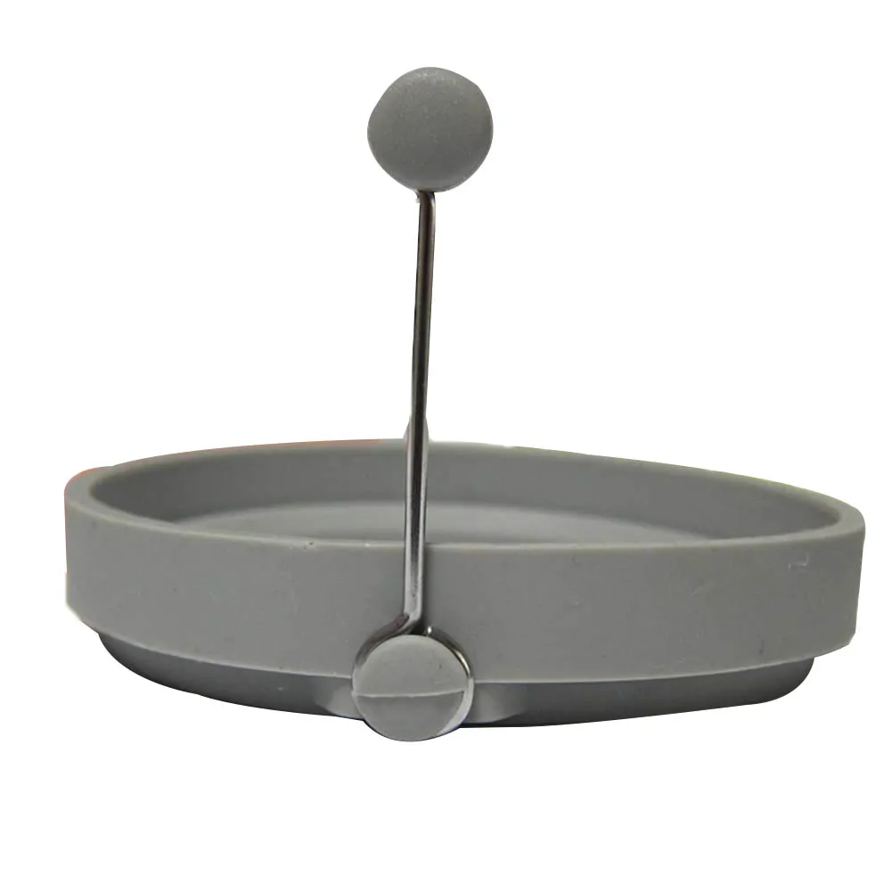 New Silicone Fried Egg Pancake Ring Fried Egg Round Shaper Eggs Mould For Cooking Breakfast Frying Pan Oven Kitchen