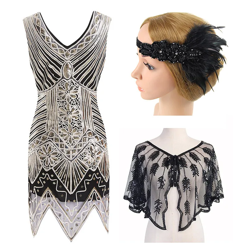 1920s Gatsby G Платье Гэтсби 1920s Хлопушка платье ревущий 20s костюм бахрома блесток бисером Золотое Платье и аксессуары в стиле АР-деко(s-xxl - Цвет: 1920s Gatsby G