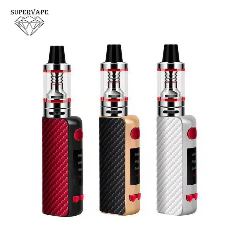 

Original 80W Liquid Electronic Cigarette 1500MAH 2.5ML tank Vaporizer for oil Smoking e cigarettes LED screen Hookah Vape Pen