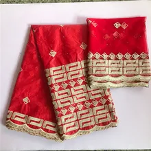 Новое поступление камень Африканский Базен riche ткань с вышивкой кружева/Базен riche платье Материал нигерийский KY092723