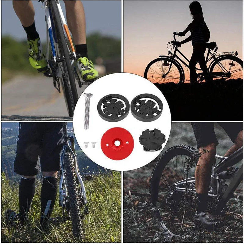 Bike Computer Mount MTB Code Table Base Holder Stem Top Cap Cycling Stopwatch GPS Speedometer For Garming Bryton Cateye
