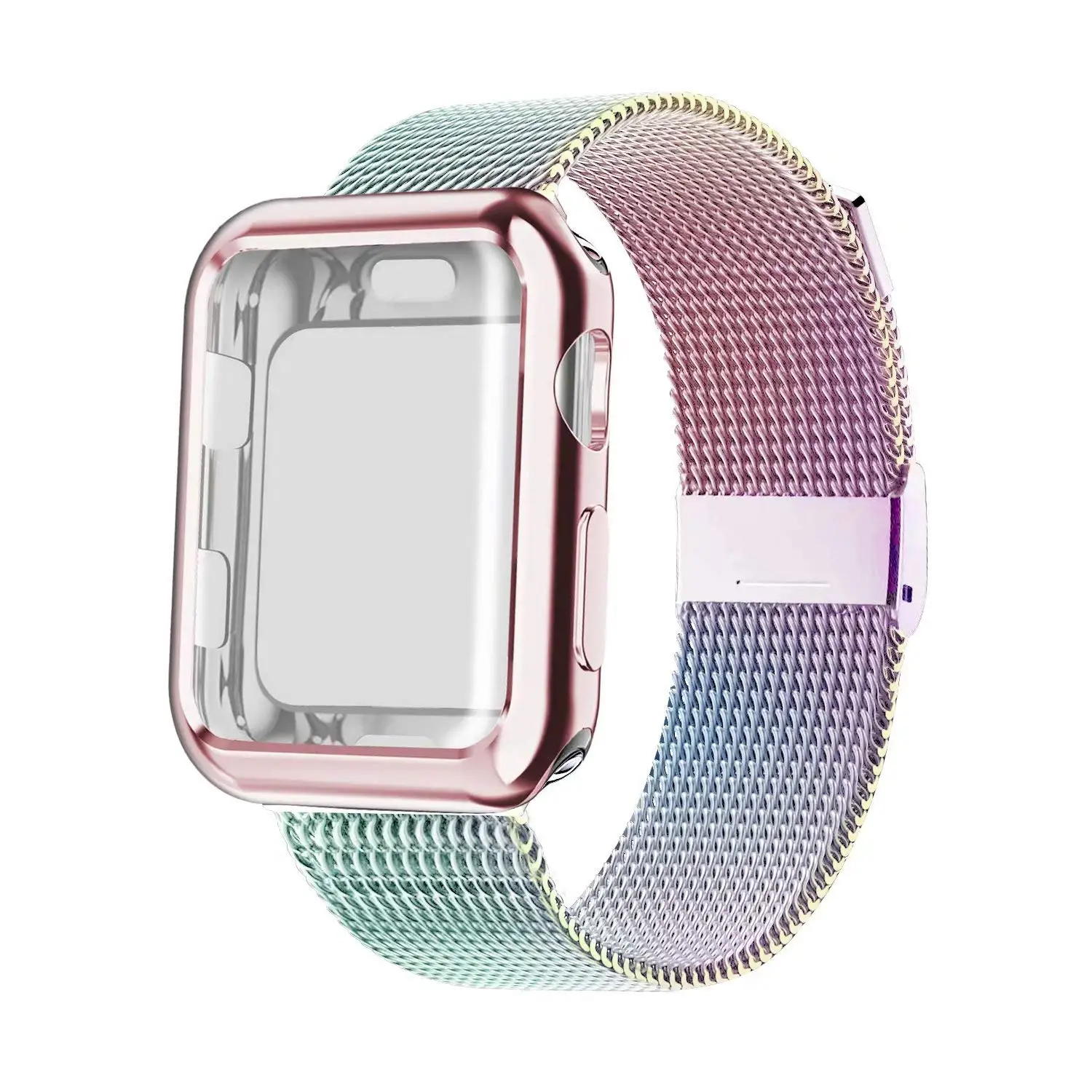 Чехол+ ремешок для apple Watch 4 band Mlianese Loop band 42 мм 38 мм iwatch series 5 4 3 2 1 band 44 мм 40 мм correa pulseira bracelet