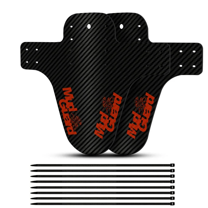 2pcs Bicycle Fenders Plastic Colorful Front /rear Bike Mudguard Mtb Bike Wings Mud Guard Cycling Accessories for Bicycle bicycle fender