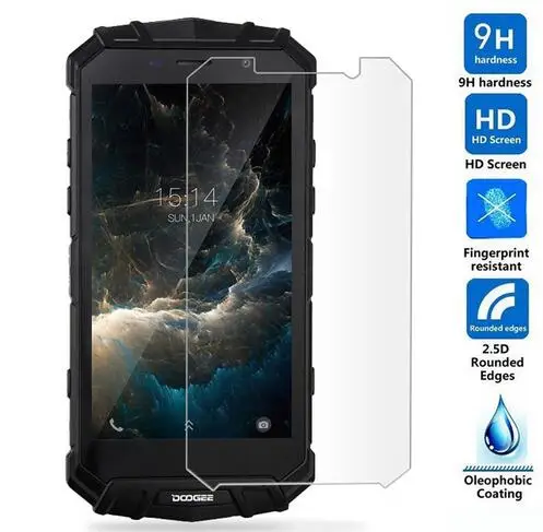 Защитный чехол Для doogee s60 закаленное стекло 2.5d 9h зеркальная Защита экрана для lite