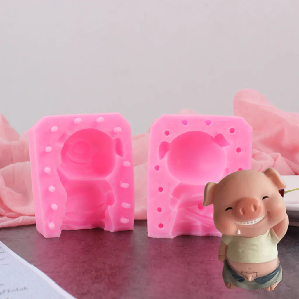 DIY Милая Свинья Форма для выпечки инструмент для украшения свинка форма для выпечки мусс помадка Sugarcraft малыш печенье кухонная принадлежность для резки