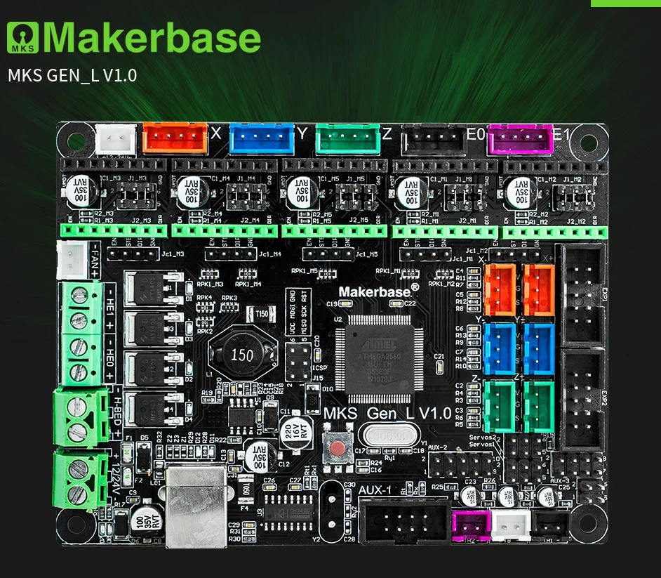 Board, Compatível com Ramps1.4, Mega2560 Gen