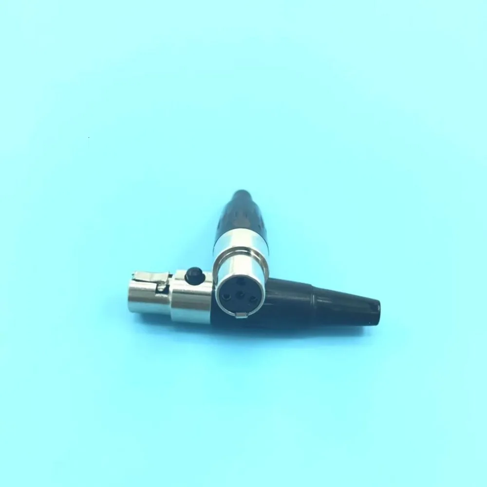 10 шт. 3/4/pin гнездовой разъем Mini XLR микрофонный разъем MIC Аудио адаптер