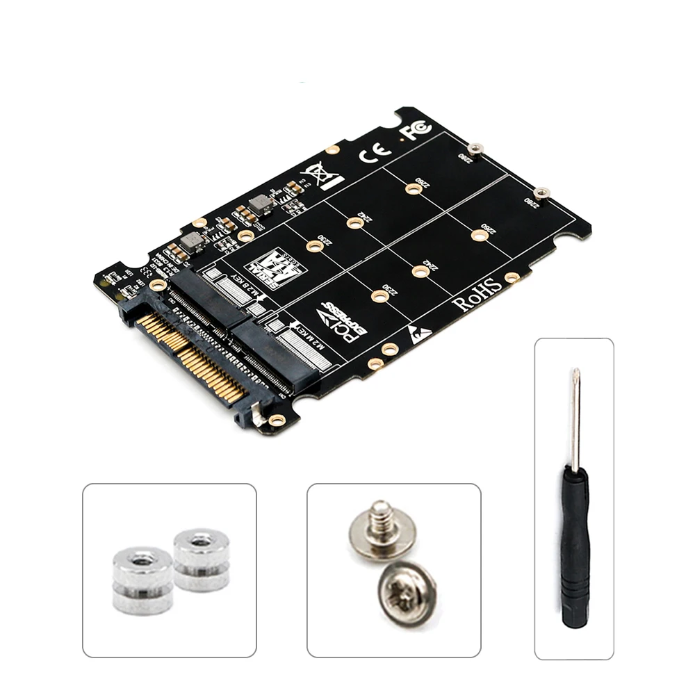M.2 nvme ssd Key M Key B SSD to U.2 SFF-8639 адаптер, m2 m key адаптер, m.2 nvme to sata(интерфейс без SATA