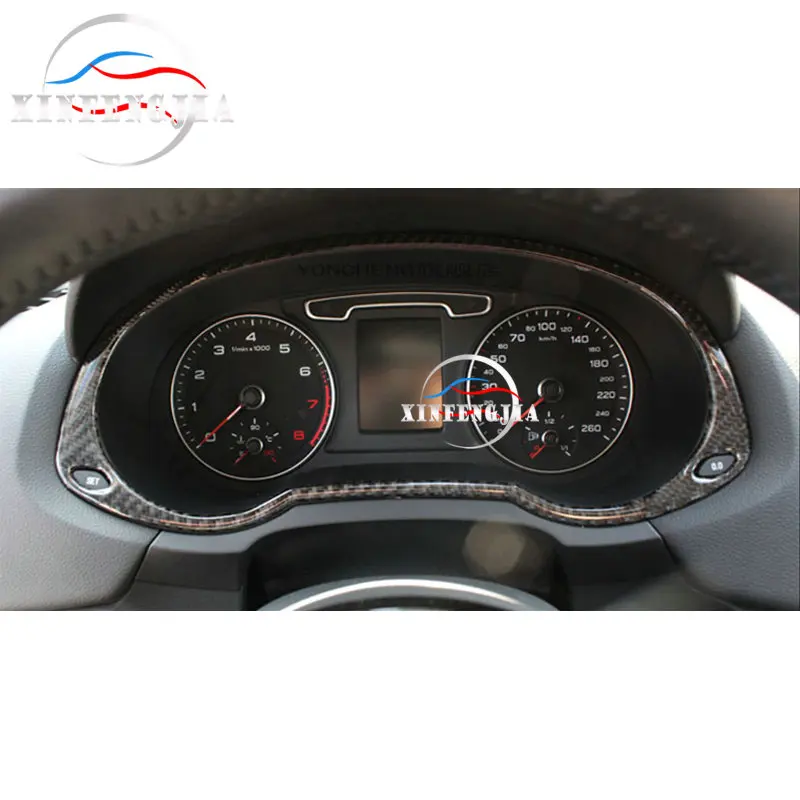 Для Audi Q3 15-17 карбоновая передняя рамка-декоратор накладка