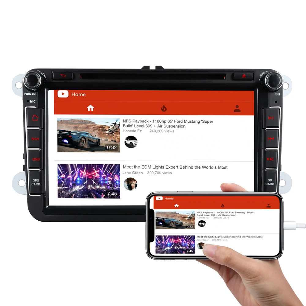 " Android 9,0 OS автомобильный DVD Мультимедиа gps радио для Volkswagen Bora 2006-& Caddy 2003-& EOS 2006-& Golf 2007-2012