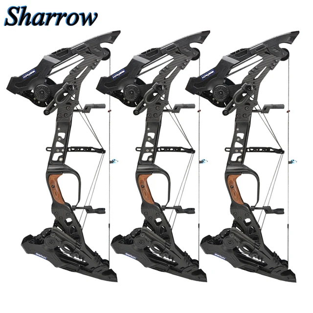  US $1321.21 KRESIS Hunting Archery Compound 80lbs Archery Steel Ball Dual Purpose 460FPS 
