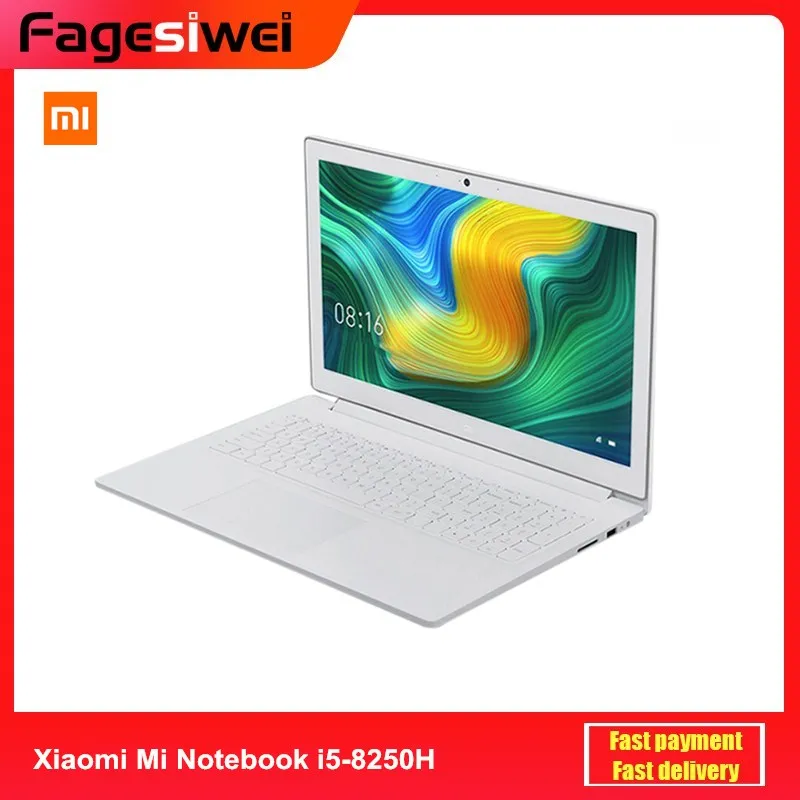 Оригинальный Xiaomi Mi ноутбук 15 6 дюймов Win10 Home Intel Core i5 8250H Quad 8 Гб RAM 128 SSD ТБ HDD Dual WiFi 1080P