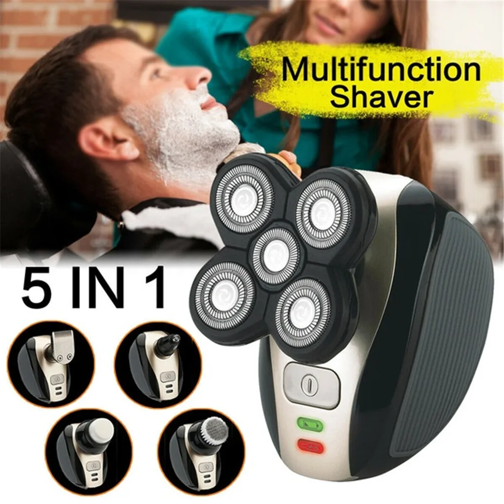 

5-in-1 Multifunction Electric Hair Clipper Professional Hair Trimmer Electric Beard Trimmer Hair Cutting Machine Trimmer Cutter