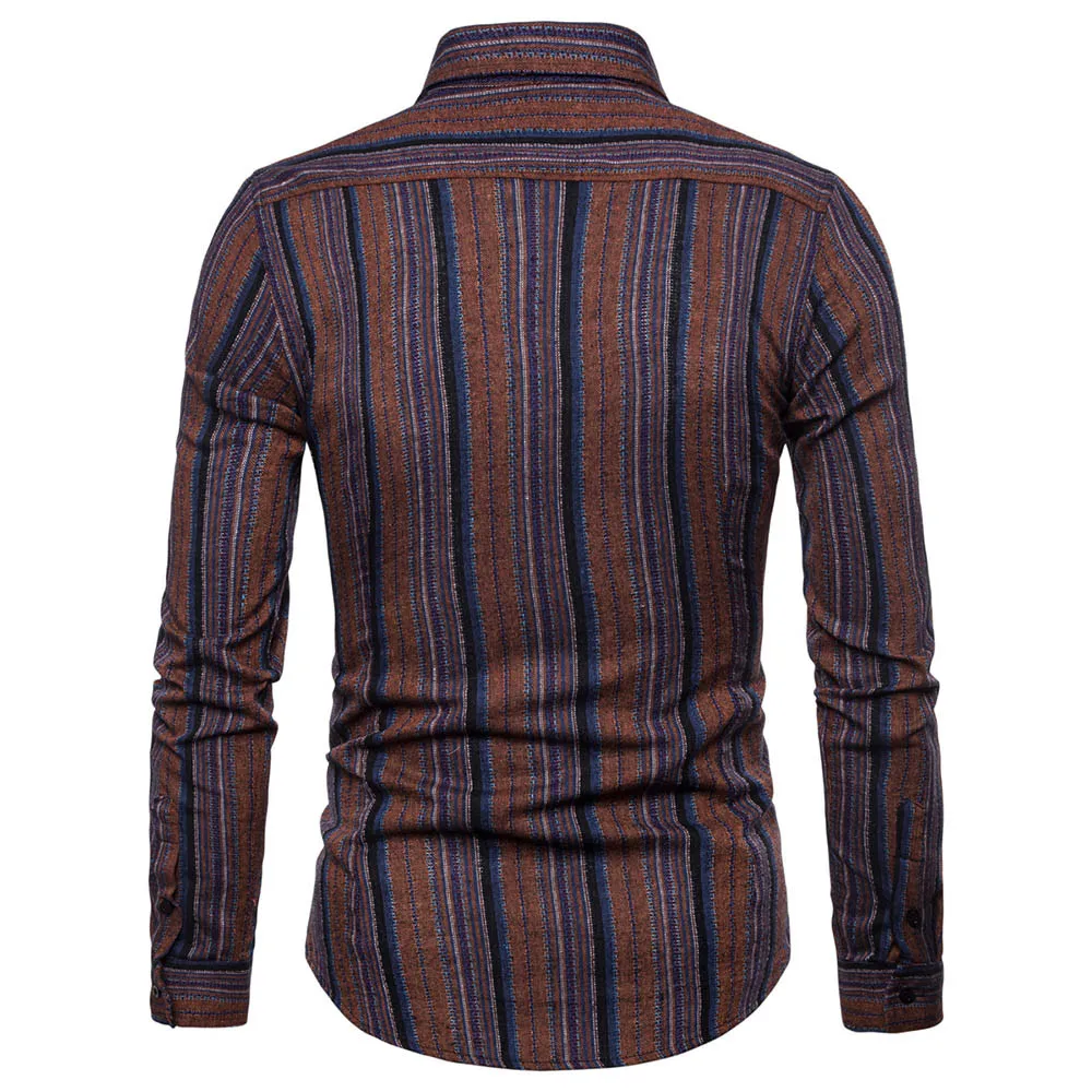 Homens da camisa Цветочные Восьмиугольные импрессо Baixo Camisa hawaiana camisa Manga longa camisas de Roupas Цветочные masculina 10,4