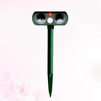 

1 Pc Animal Repeller Solar Cats Alarm Drive Repeller for Garden