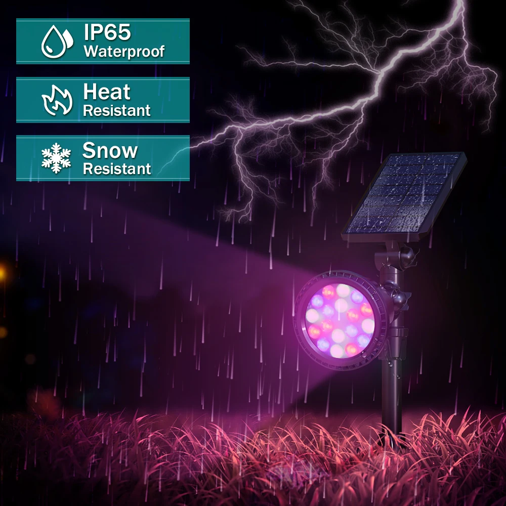 solar lights outdoor color (1)