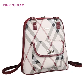 

Pink Sugao women backpacks designer backpacks for women designer lap top backpack fashion shoulder bag wholesale school book bag