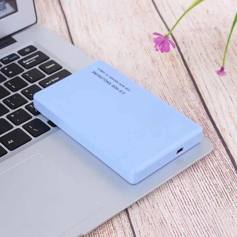 2,5 дюймов SATA для USB 2,0 адаптер HDD чехол жесткий диск Корпус для SSD HDD 5 ГБ/сек. высокоскоростной HDD корпус для ноутбуков