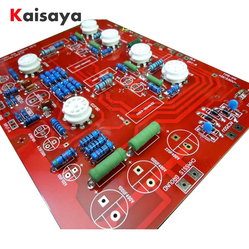 

Hi-End Stereo Push-Pull EL84 Vaccum Tube Amplifier PCB DIY Kit and finished Ref Audio Note PP Board D4-004
