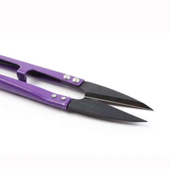 

Purple Scissors Cutting Yarn Sewing Scissors Tailor For Cross Stitch Embroidery Cutter Fabric Thread Lace DIY Shears Accessory