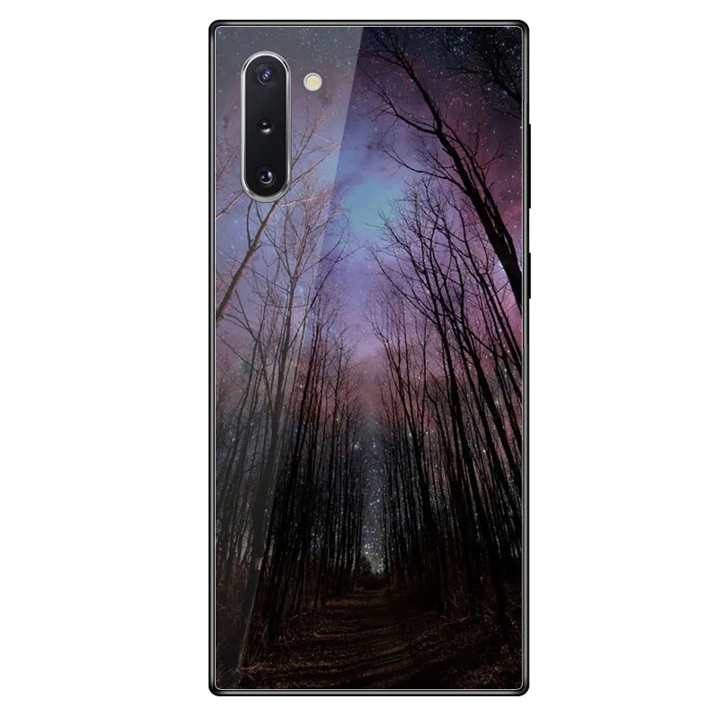 Geruide для samsung note 10 Galaxy Note10 чехол, закаленное стекло чехол cubierta para Для samsung note 10 Pro Note10 Plus чехол