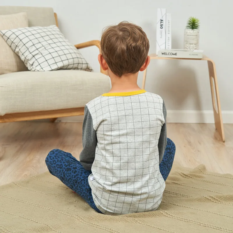 Пижамный костюм для малышей; одежда для сна с героями мультфильмов; детская одежда; хлопковая Детская Пижама; детские пижамы; Одежда для маленьких девочек; детские пижамы; одежда для сна