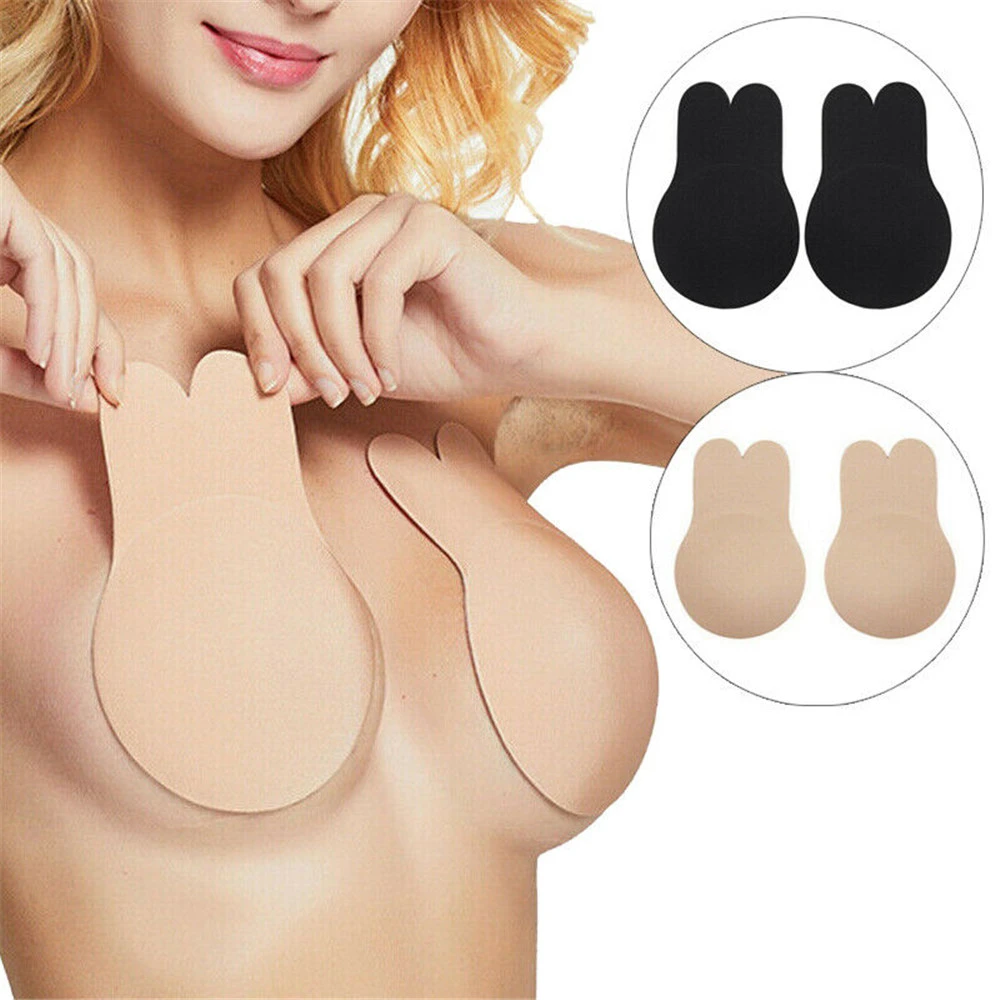 2pcs Bikini Breast Pads Swimwear Women Bra Self Adhesive Silicone Lift Up Tape Lifting Chest Sticker Swimsuit Nipple Cover Pads Intimates Accessories Aliexpress