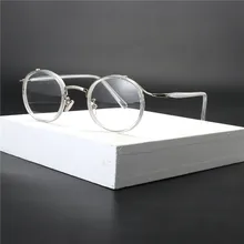 Tr90, прозрачные металлические круглые очки, оправа, леопардовая оправа для глаз, очки для близорукости, Женские оправы для очков, прозрачные линзы FML