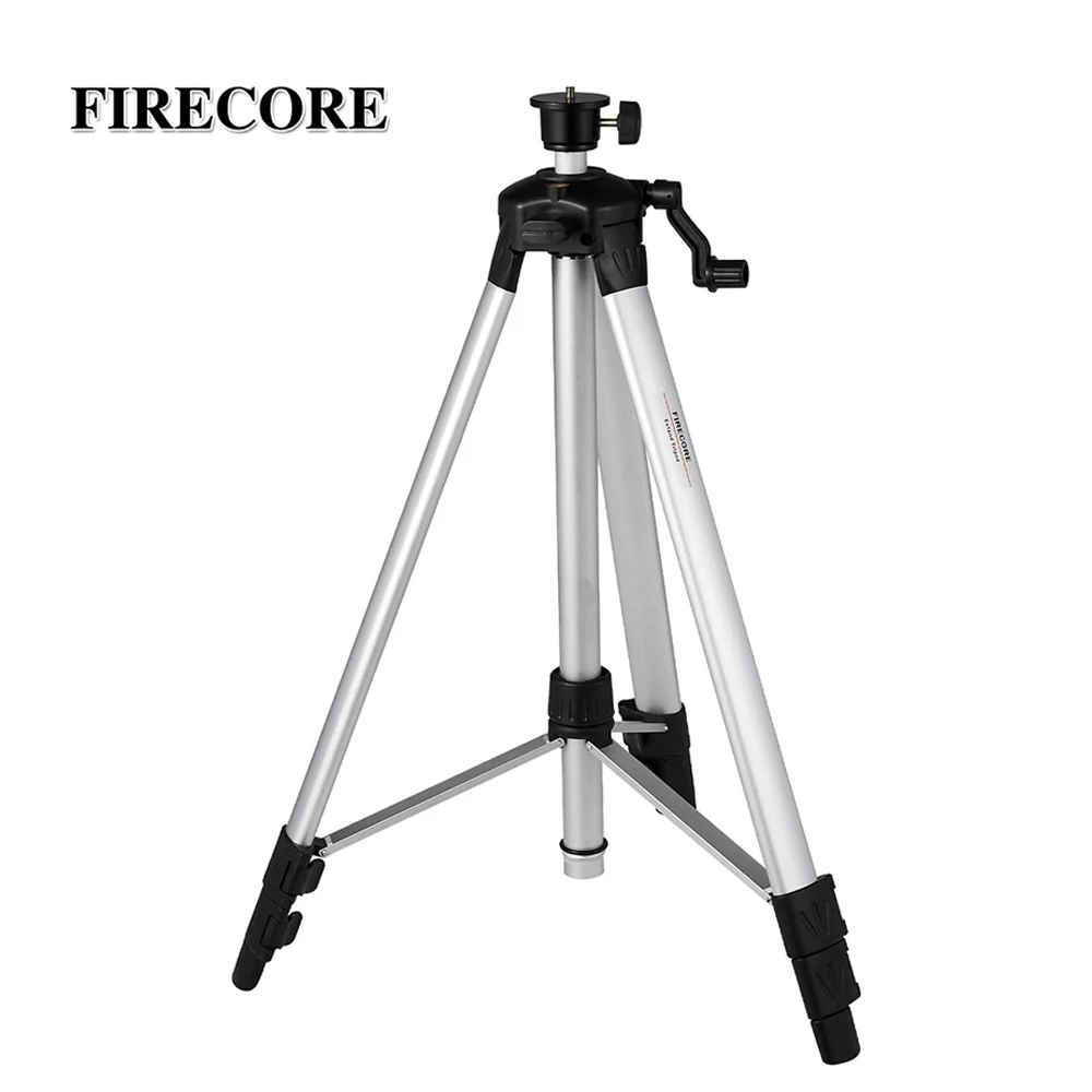 FIRECORE 1 5 M 1/4 &quot интерфейс Регулируемый алюминиевый лазерный уровень Штатив для