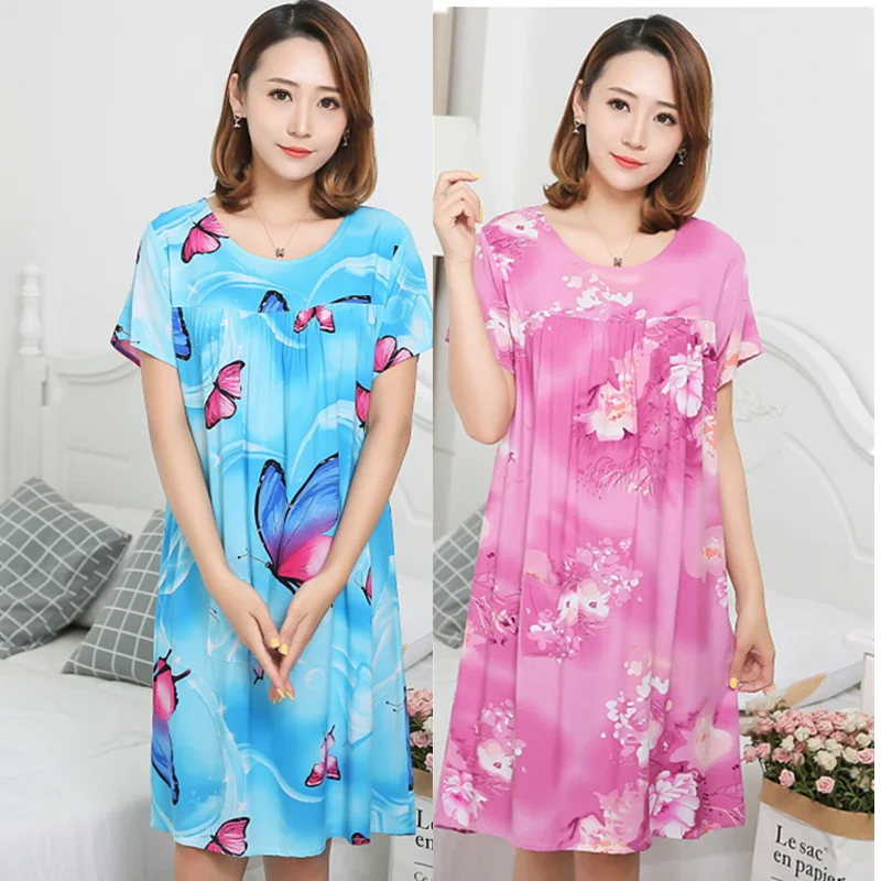 elderly women's nightgowns
