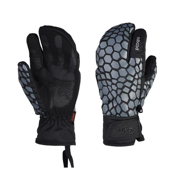 

1 Pair Winter Outdoor Gloves Thicken Waterproof Windproof Gloves Touch Screen Skiing Gloves For Hiking Cycling